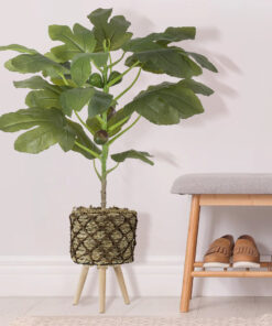 GloboStar® Artificial Garden FIG TREE 20380 Τεχνητό Διακοσμητικό Φυτό Συκιά Υ50cm 17 20380 20303