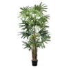 GloboStar® GloboStar® Artificial Garden BROADLEAF LADY PALM TREE 20385 Τεχνητό Διακοσμητικό Φυτό Πλατύφυλλος Φοίνικας Μπαμπού Υ200cm