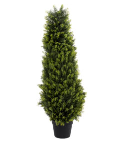 GloboStar® GloboStar® Artificial Garden CYPRESSUS SEMPERVIRENS 20393 Τεχνητό Διακοσμητικό Φυτό Μεσογειακό Κυπαρίσσι Υ90cm
