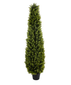 GloboStar® GloboStar® Artificial Garden CYPRESSUS SEMPERVIRENS 20394 Τεχνητό Διακοσμητικό Φυτό Μεσογειακό Κυπαρίσσι Υ120cm