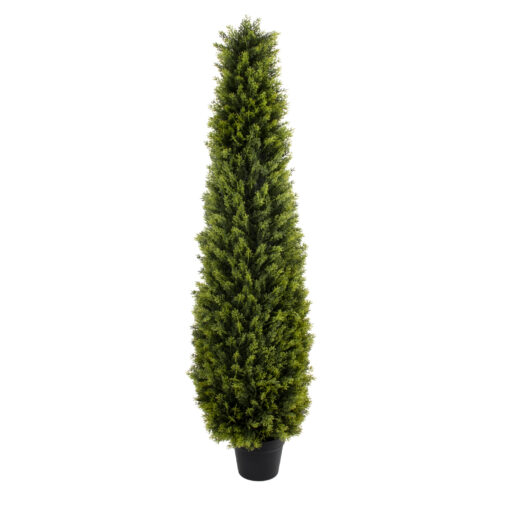 GloboStar® GloboStar® Artificial Garden CYPRESSUS SEMPERVIRENS 20394 Τεχνητό Διακοσμητικό Φυτό Μεσογειακό Κυπαρίσσι Υ120cm