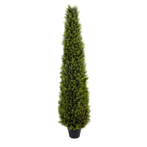 GloboStar® GloboStar® Artificial Garden CYPRESSUS SEMPERVIRENS 20395 Τεχνητό Διακοσμητικό Φυτό Μεσογειακό Κυπαρίσσι Υ150cm