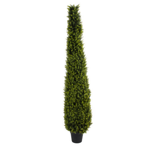 GloboStar® GloboStar® Artificial Garden CYPRESSUS SEMPERVIRENS 20396 Τεχνητό Διακοσμητικό Φυτό Μεσογειακό Κυπαρίσσι Υ180cm