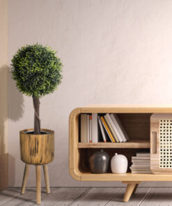 GloboStar® Artificial Garden MYRTUS 20398 Τεχνητό Διακοσμητικό Φυτό Φίκος Μυρτιά Υ60cm 15 20398 20553