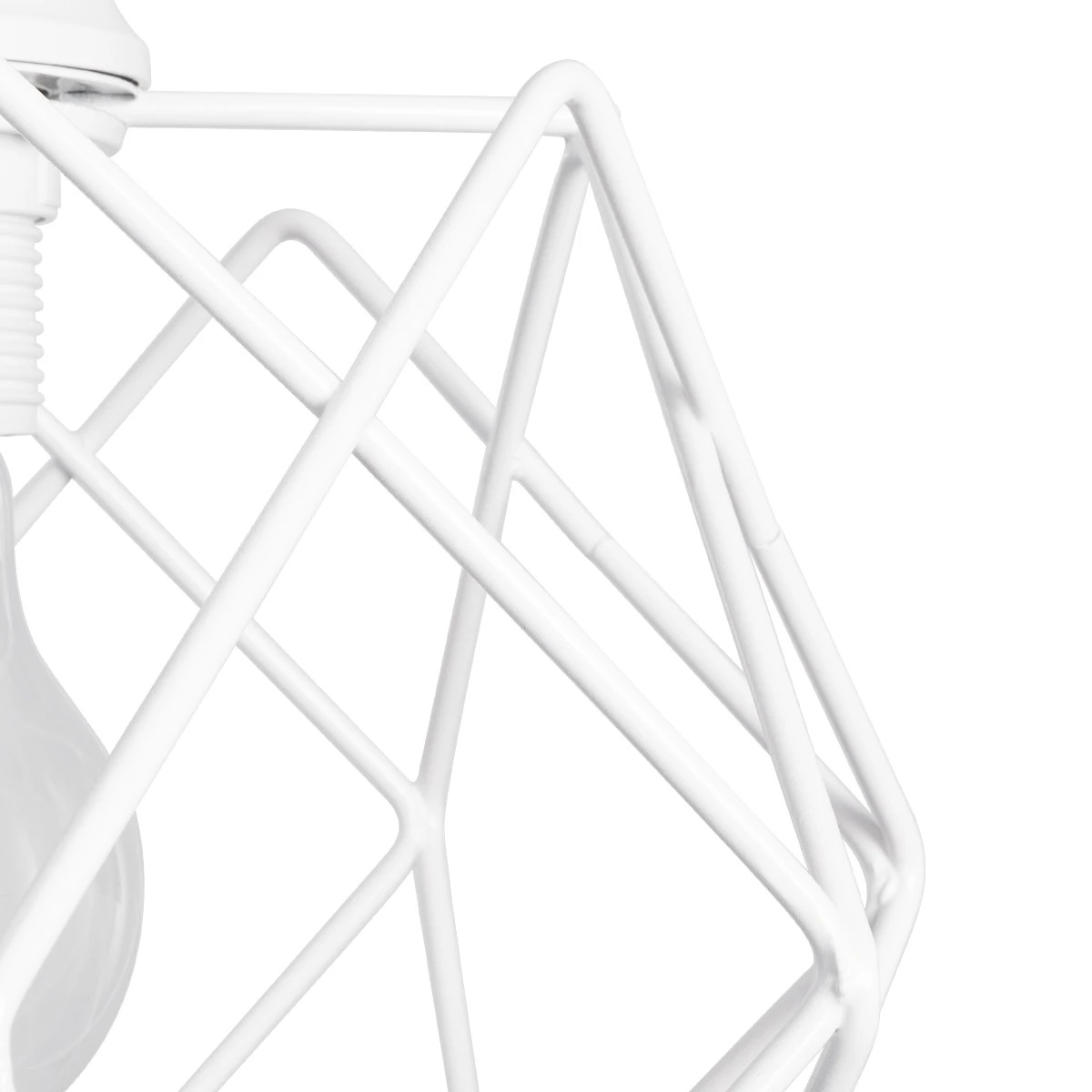 GLOBOSTAR® VORTEX 203-0001 Μοντέρνο Κρεμαστό Φωτιστικό Οροφής με Ντουί 1 x E27 AC 220-240V IP20 - Λευκό - Μ23.5 x Π23.5 x Υ20cm 8 GLOBOSTAR® VORTEX 203-0001 Μοντέρνο Κρεμαστό Φωτιστικό Οροφής με Ντουί 1 x E27 AC 220-240V IP20 - Λευκό - Μ23.5 x Π23.5 x Υ20cm - Image 7