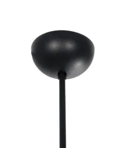 GloboStar® LATTICE 203-0017 Μοντέρνο Κρεμαστό Φωτιστικό Μπάλα Πολύφωτο 6 x E27 IP20 Μαύρο & Μπρούτζινο Μέταλλο με Mελί Γυαλί - Μ120 x Π32 x Υ32cm 21 203 0017 10