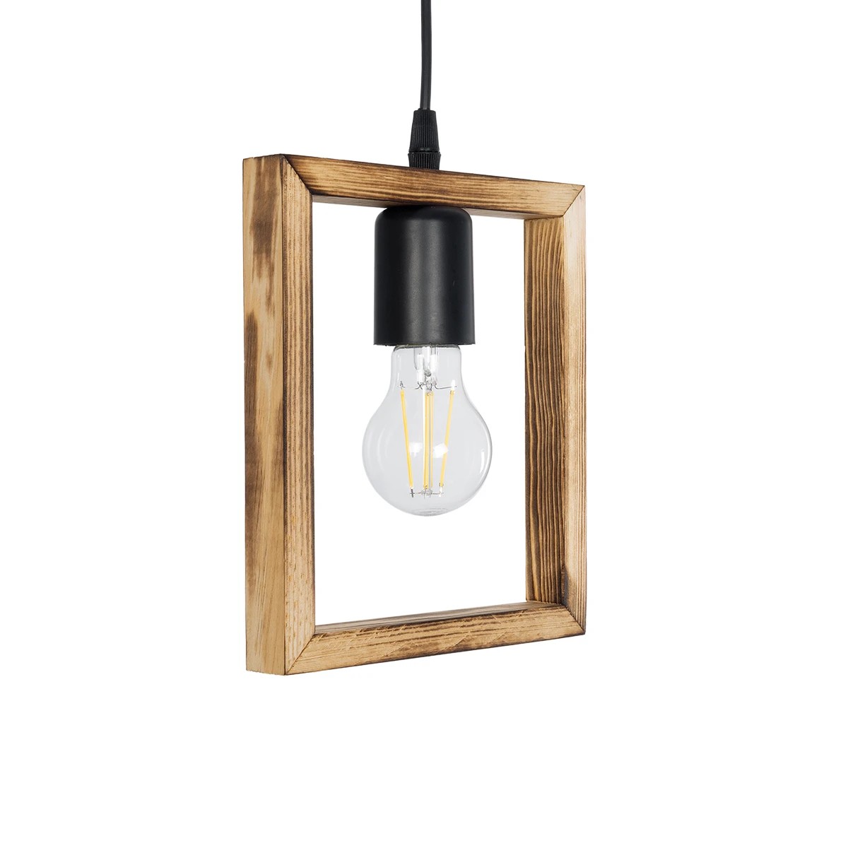 GLOBOSTAR® EDISON 203-0020 Vintage Κρεμαστό Φωτιστικό Οροφής με Ντουί 1 x E27 AC 220-240V IP20 - Μπεζ & Μαύρο - Μ19 x Π5 x Υ22cm 5 GLOBOSTAR® EDISON 203-0020 Vintage Κρεμαστό Φωτιστικό Οροφής με Ντουί 1 x E27 AC 220-240V IP20 - Μπεζ & Μαύρο - Μ19 x Π5 x Υ22cm - Image 4