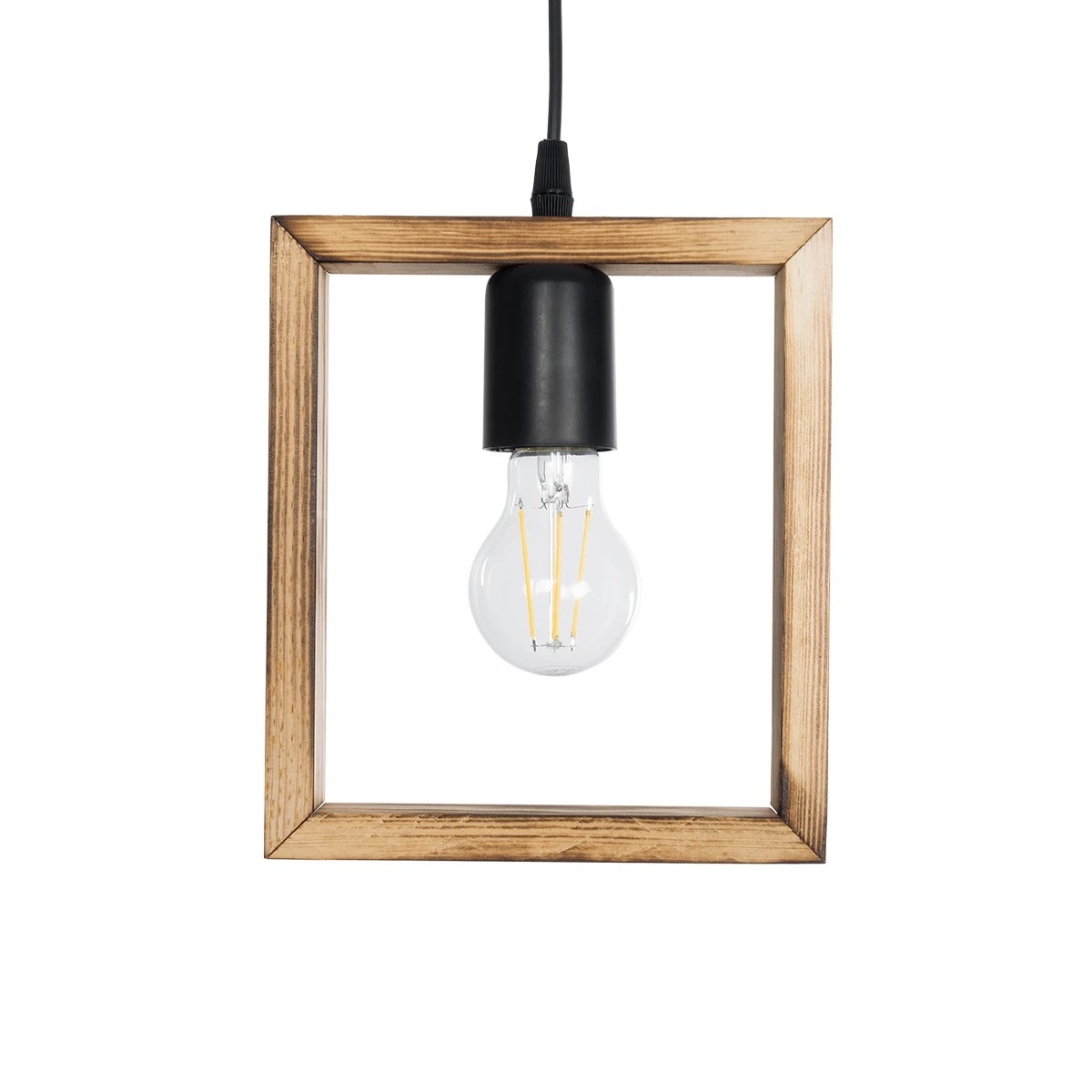 GLOBOSTAR® EDISON 203-0020 Vintage Κρεμαστό Φωτιστικό Οροφής με Ντουί 1 x E27 AC 220-240V IP20 - Μπεζ & Μαύρο - Μ19 x Π5 x Υ22cm 8 GLOBOSTAR® EDISON 203-0020 Vintage Κρεμαστό Φωτιστικό Οροφής με Ντουί 1 x E27 AC 220-240V IP20 - Μπεζ & Μαύρο - Μ19 x Π5 x Υ22cm - Image 7