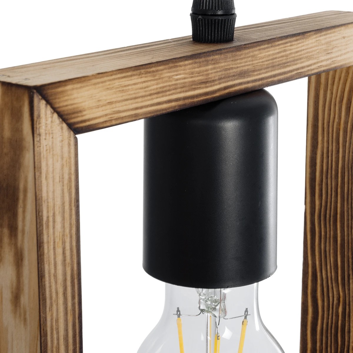 GLOBOSTAR® EDISON 203-0020 Vintage Κρεμαστό Φωτιστικό Οροφής με Ντουί 1 x E27 AC 220-240V IP20 - Μπεζ & Μαύρο - Μ19 x Π5 x Υ22cm 9 GLOBOSTAR® EDISON 203-0020 Vintage Κρεμαστό Φωτιστικό Οροφής με Ντουί 1 x E27 AC 220-240V IP20 - Μπεζ & Μαύρο - Μ19 x Π5 x Υ22cm - Image 8