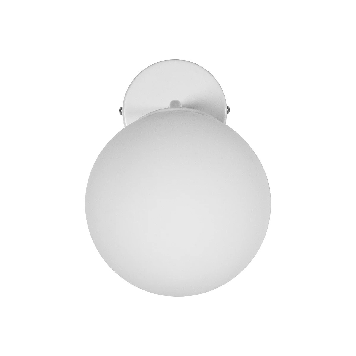 GloboStar® DALPH 203-0035 Vintage Επιτοίχιο Φωτιστικό Απλίκα Μονόφωτο 1 x E27 IP20 Λευκό Μέταλλο με Λευκό Γυαλί - M15 x Π25x Υ22cm 4 GloboStar® DALPH 203-0035 Vintage Επιτοίχιο Φωτιστικό Απλίκα Μονόφωτο 1 x E27 IP20 Λευκό Μέταλλο με Λευκό Γυαλί - M15 x Π25x Υ22cm - Image 3