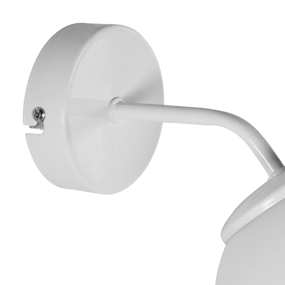 GloboStar® DALPH 203-0035 Vintage Επιτοίχιο Φωτιστικό Απλίκα Μονόφωτο 1 x E27 IP20 Λευκό Μέταλλο με Λευκό Γυαλί - M15 x Π25x Υ22cm 7 GloboStar® DALPH 203-0035 Vintage Επιτοίχιο Φωτιστικό Απλίκα Μονόφωτο 1 x E27 IP20 Λευκό Μέταλλο με Λευκό Γυαλί - M15 x Π25x Υ22cm - Image 6