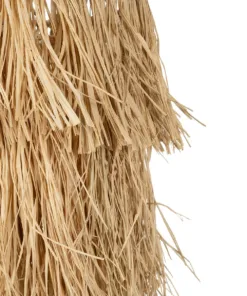 GLOBOSTAR® WEG 203-0036 Boho Κρεμαστό Φωτιστικό Οροφής με Ντουί 1 x E27 AC 220-240V IP20 - Μπεζ - M45 x Π45 x Υ53cm 19 203 0036 8