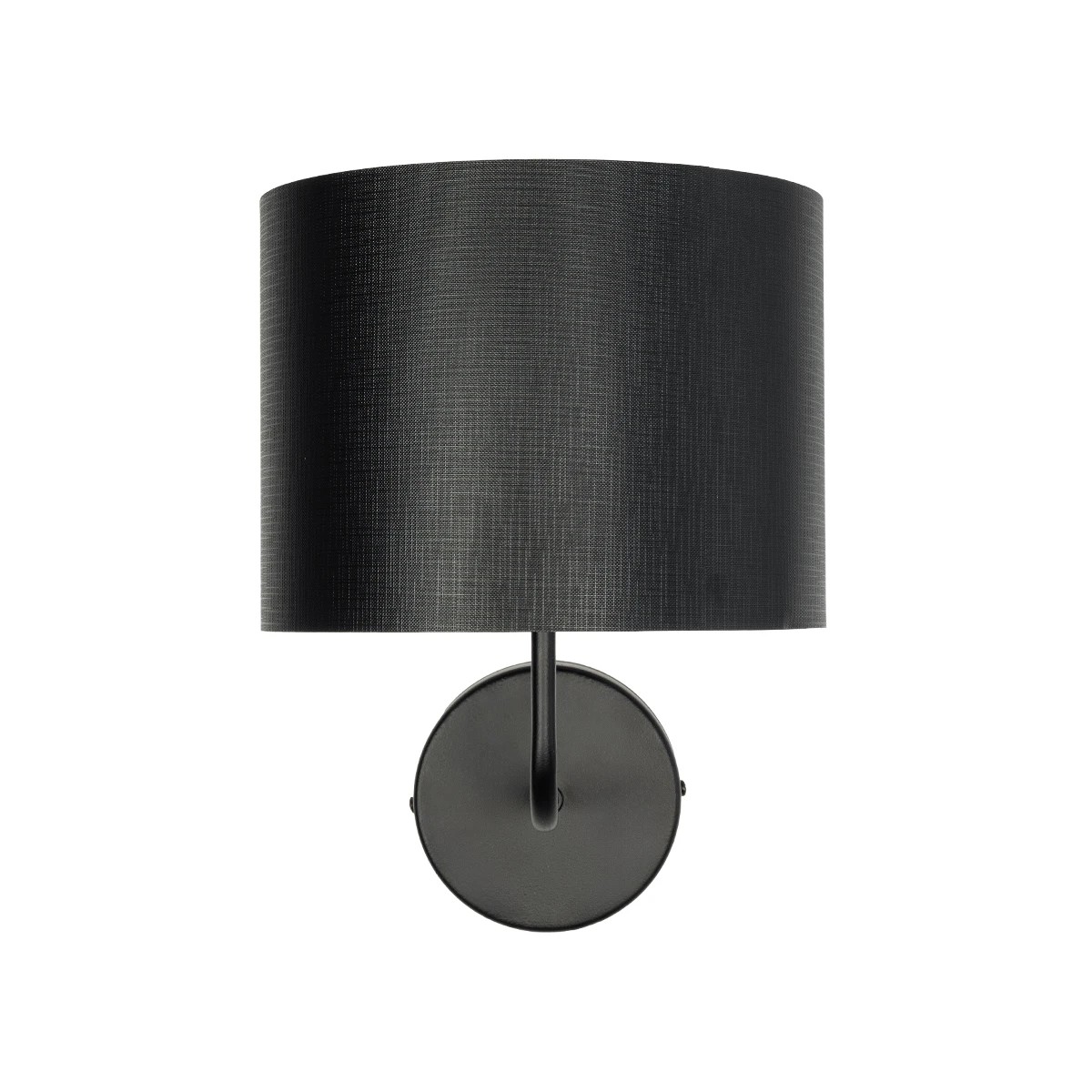 GloboStar® RALPH 203-0038 Vintage Επιτοίχιο Φωτιστικό Απλίκα Μονόφωτο 1 x E27 IP20 Μαύρο Μέταλλο με Μαύρο Ύφασμα - Μ22 x Π29 x Υ30cm 4 GloboStar® RALPH 203-0038 Vintage Επιτοίχιο Φωτιστικό Απλίκα Μονόφωτο 1 x E27 IP20 Μαύρο Μέταλλο με Μαύρο Ύφασμα - Μ22 x Π29 x Υ30cm - Image 3