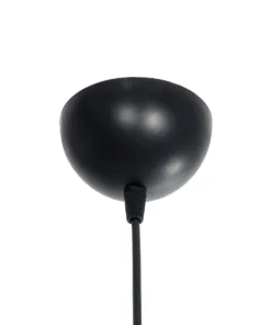 GLOBOSTAR® KYCLOS 203-0048 Boho Κρεμαστό Φωτιστικό Οροφής με Ντουί 1 x E27 AC 220-240V IP20 - Μαύρο - M40 x Π40 x Υ25.5cm 18 203 0048 8