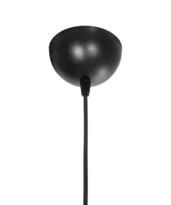 GLOBOSTAR® TORUS 203-0063 Μοντέρνο Κρεμαστό Φωτιστικό Οροφής με Ντουί 1 x E27 AC 220-240V IP20 - Μαύρο & Μαύρο Φιμέ - Μ10.5 x Π10.5 x Υ18.5cm 19 203 0063 9