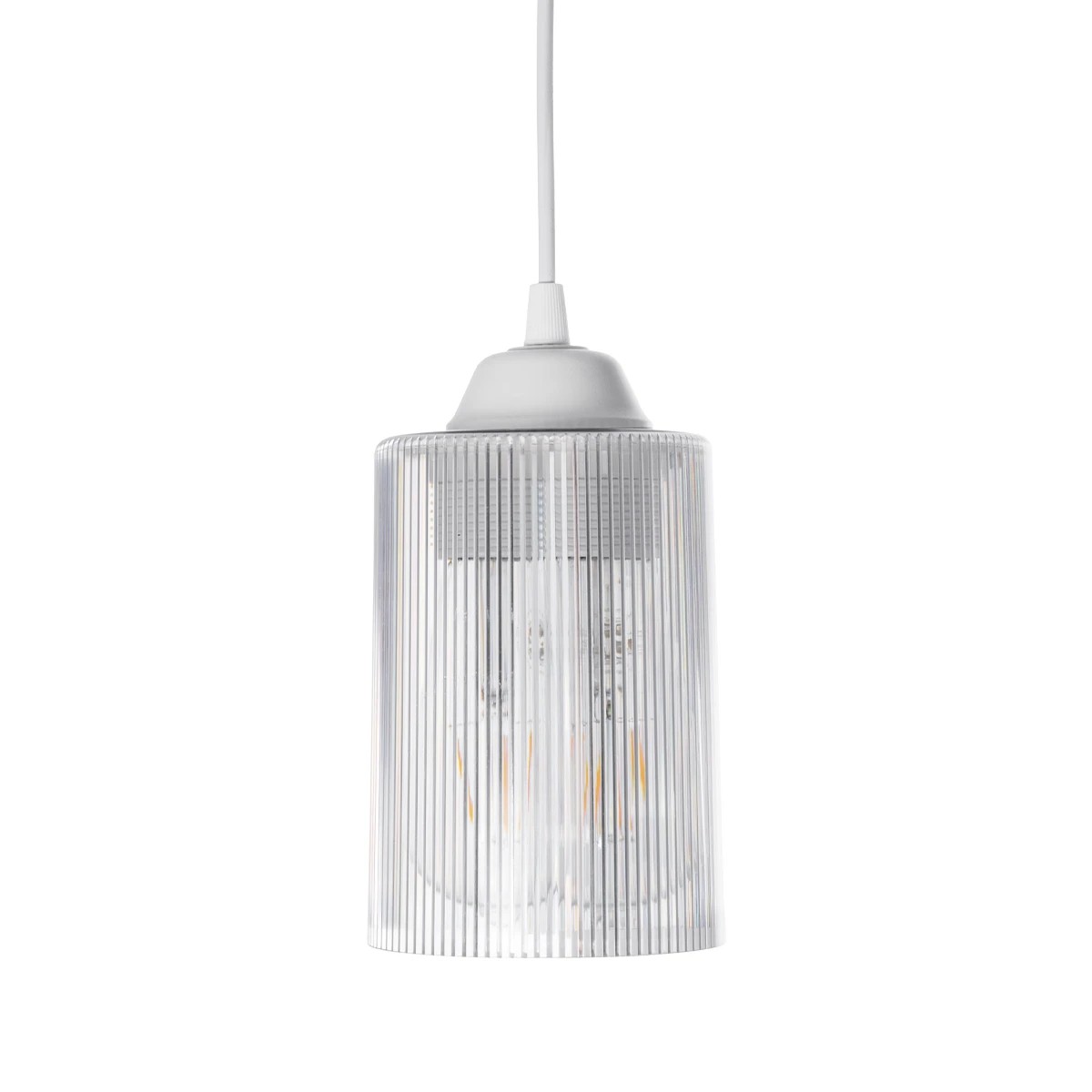 GLOBOSTAR® TORUS 203-0064 Μοντέρνο Κρεμαστό Φωτιστικό Οροφής με Ντουί 1 x E27 AC 220-240V IP20 - Λευκό - Μ10.5 x Π10.5 x Υ18.5cm 5 GLOBOSTAR® TORUS 203-0064 Μοντέρνο Κρεμαστό Φωτιστικό Οροφής με Ντουί 1 x E27 AC 220-240V IP20 - Λευκό - Μ10.5 x Π10.5 x Υ18.5cm - Image 4