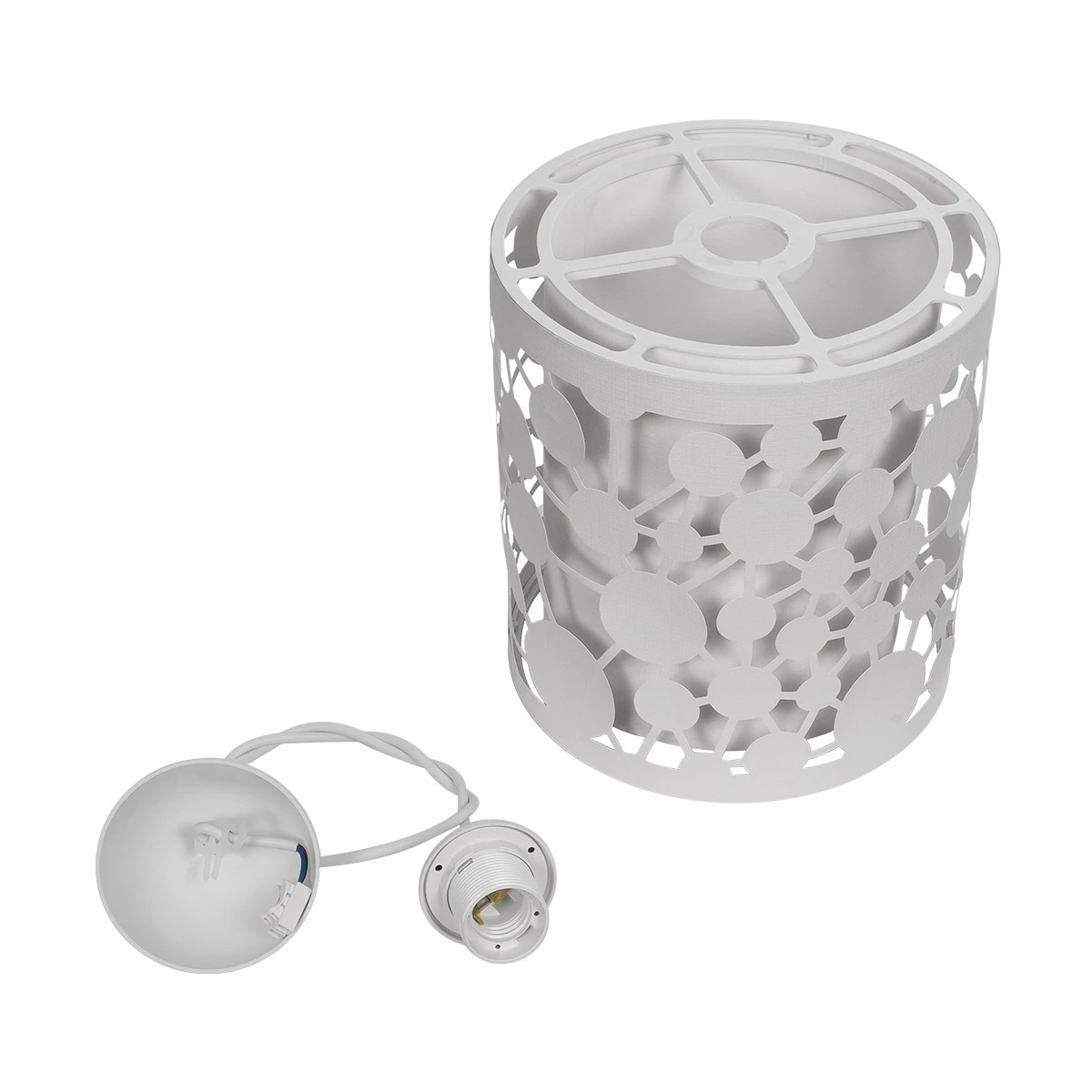 GLOBOSTAR® PETAL 203-0065 Μοντέρνο Κρεμαστό Φωτιστικό Οροφής με Ντουί 1 x E27 AC 220-240V IP20 - Λευκό - Μ23 x Π23 x Υ30cm 11 GLOBOSTAR® PETAL 203-0065 Μοντέρνο Κρεμαστό Φωτιστικό Οροφής με Ντουί 1 x E27 AC 220-240V IP20 - Λευκό - Μ23 x Π23 x Υ30cm - Image 10