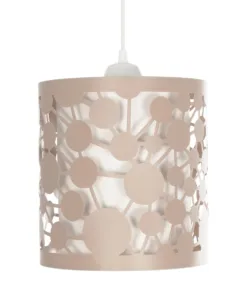 GLOBOSTAR® PETAL 203-0066 Μοντέρνο Κρεμαστό Φωτιστικό Οροφής με Ντουί 1 x E27 AC 220-240V IP20 - Ροζ - Μ23 x Π23 x Υ30cm 14 203 0066 4