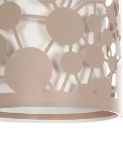 GLOBOSTAR® PETAL 203-0066 Μοντέρνο Κρεμαστό Φωτιστικό Οροφής με Ντουί 1 x E27 AC 220-240V IP20 - Ροζ - Μ23 x Π23 x Υ30cm 18 203 0066 8