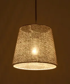 Alternative view of GLOBOSTAR® CONEY 203-0070 Μοντέρνο Κρεμαστό Φωτιστικό Οροφής με Ντουί 1 x E27 AC 220-240V IP20 - Γκρι - Μ26 x Π26 x Υ25cm