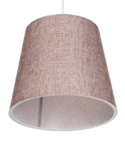 GLOBOSTAR® CONEY 203-0072 Μοντέρνο Κρεμαστό Φωτιστικό Οροφής με Ντουί 1 x E27 AC 220-240V IP20 - Ροζ - Μ26 x Π26 x Υ25cm 16 203 0072 5