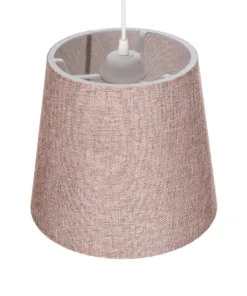 GLOBOSTAR® CONEY 203-0072 Μοντέρνο Κρεμαστό Φωτιστικό Οροφής με Ντουί 1 x E27 AC 220-240V IP20 - Ροζ - Μ26 x Π26 x Υ25cm 17 203 0072 6