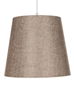 GLOBOSTAR® CONEY 203-0073 Μοντέρνο Κρεμαστό Φωτιστικό Οροφής με Ντουί 1 x E27 AC 220-240V IP20 - Καφέ - Μ26 x Π26 x Υ25cm 15 203 0073 4