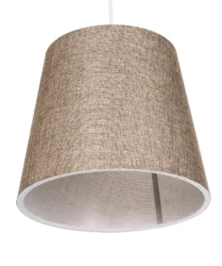 GLOBOSTAR® CONEY 203-0073 Μοντέρνο Κρεμαστό Φωτιστικό Οροφής με Ντουί 1 x E27 AC 220-240V IP20 - Καφέ - Μ26 x Π26 x Υ25cm 16 203 0073 5