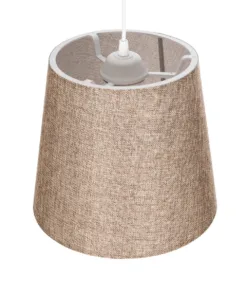 GLOBOSTAR® CONEY 203-0073 Μοντέρνο Κρεμαστό Φωτιστικό Οροφής με Ντουί 1 x E27 AC 220-240V IP20 - Καφέ - Μ26 x Π26 x Υ25cm 17 203 0073 6