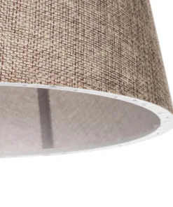 GLOBOSTAR® CONEY 203-0073 Μοντέρνο Κρεμαστό Φωτιστικό Οροφής με Ντουί 1 x E27 AC 220-240V IP20 - Καφέ - Μ26 x Π26 x Υ25cm 18 203 0073 7