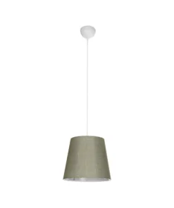 GLOBOSTAR® CONEY 203-0074 Μοντέρνο Κρεμαστό Φωτιστικό Οροφής με Ντουί 1 x E27 AC 220-240V IP20 - Λαδί - Μ26 x Π26 x Υ25cm 14 203 0074 3