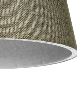 GLOBOSTAR® CONEY 203-0074 Μοντέρνο Κρεμαστό Φωτιστικό Οροφής με Ντουί 1 x E27 AC 220-240V IP20 - Λαδί - Μ26 x Π26 x Υ25cm 18 203 0074 7