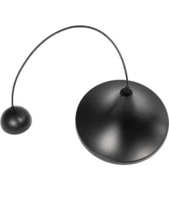 GLOBOSTAR® BELFRY 203-0078 Μοντέρνο Κρεμαστό Φωτιστικό Οροφής με Ντουί 1 x E27 AC 220-240V IP20 - Μαύρο - Μ29.5 x Π29.5 x Υ21cm 21 203 0078 10