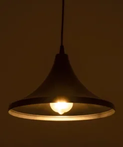 Alternative view of GLOBOSTAR® BELFRY 203-0078 Μοντέρνο Κρεμαστό Φωτιστικό Οροφής με Ντουί 1 x E27 AC 220-240V IP20 - Μαύρο - Μ29.5 x Π29.5 x Υ21cm