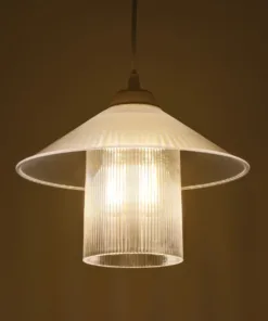 Alternative view of GLOBOSTAR® PROMO 203-0088 Μοντέρνο Κρεμαστό Φωτιστικό Οροφής με Ντουί 1 x E27 AC 220-240V IP20 - Λευκό - Μ25.5 x Π25.5 x Υ20cm