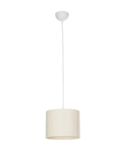 GLOBOSTAR® BLAZE 203-0106 Μοντέρνο Κρεμαστό Φωτιστικό Οροφής με Ντουί 1 x E27 AC 220-240V IP20 - Μπεζ - Μ22 x Π22 x Υ20cm 14 203 0106 3