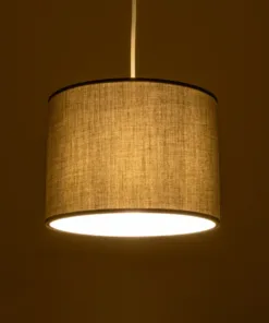 Alternative view of GLOBOSTAR® BLAZE 203-0108 Μοντέρνο Κρεμαστό Φωτιστικό Οροφής με Ντουί 1 x E27 AC 220-240V IP20 - Γκρι - Μ22 x Π22 x Υ20cm