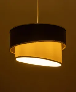 Alternative view of GLOBOSTAR® SONIA 203-0116 Μοντέρνο Κρεμαστό Φωτιστικό Οροφής με Ντουί 1 x E27 AC 220-240V IP20 - Γκρι, Λευκό & Ασημί - Μ30 x Π30 x Υ24cm