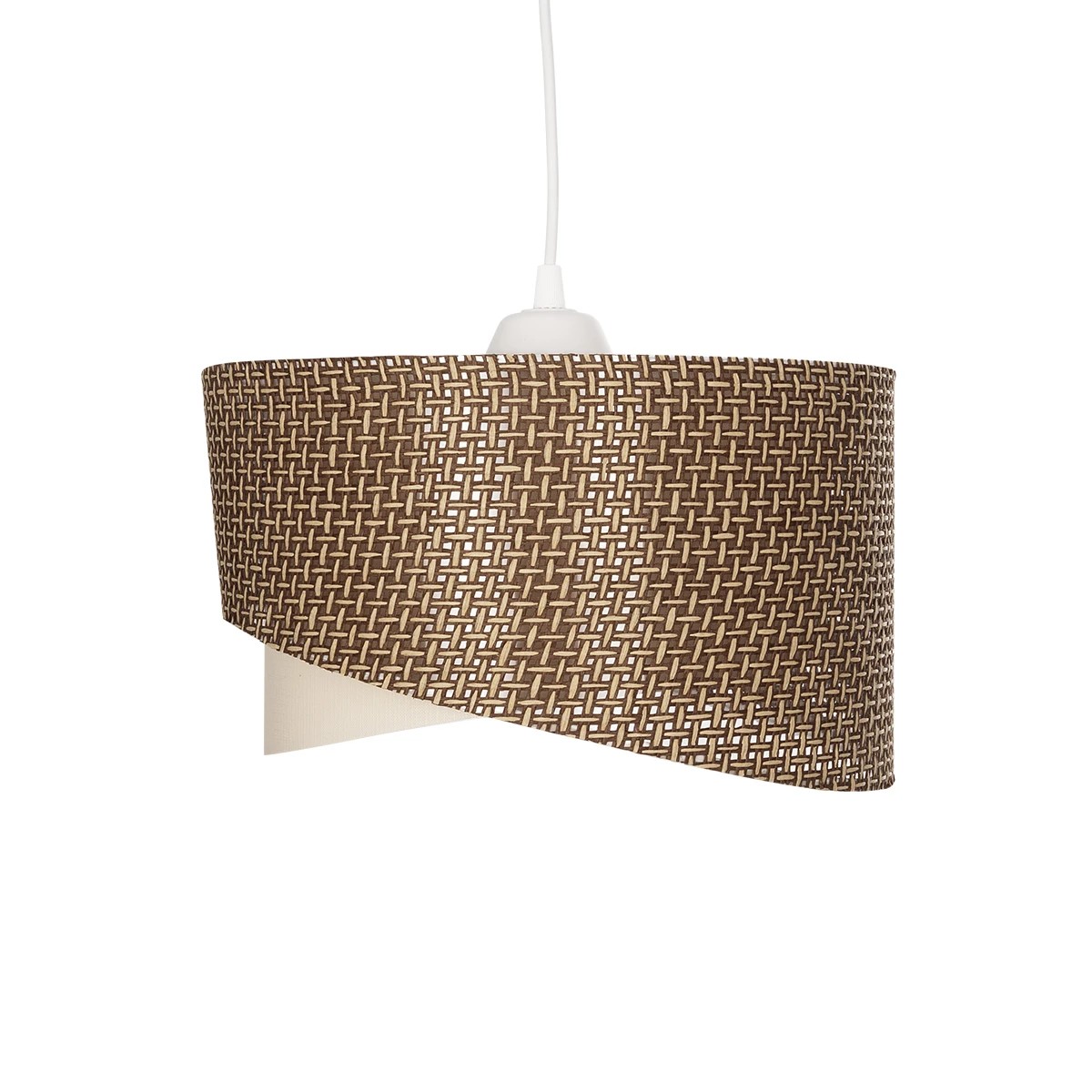 GLOBOSTAR® LILI 203-0177 Μοντέρνο Κρεμαστό Φωτιστικό Οροφής με Ντουί 1 x E27 AC 220-240V IP20 - Καφέ & Μπεζ - Μ30 x Π30 x Υ22cm 5 GLOBOSTAR® LILI 203-0177 Μοντέρνο Κρεμαστό Φωτιστικό Οροφής με Ντουί 1 x E27 AC 220-240V IP20 - Καφέ & Μπεζ - Μ30 x Π30 x Υ22cm - Image 4