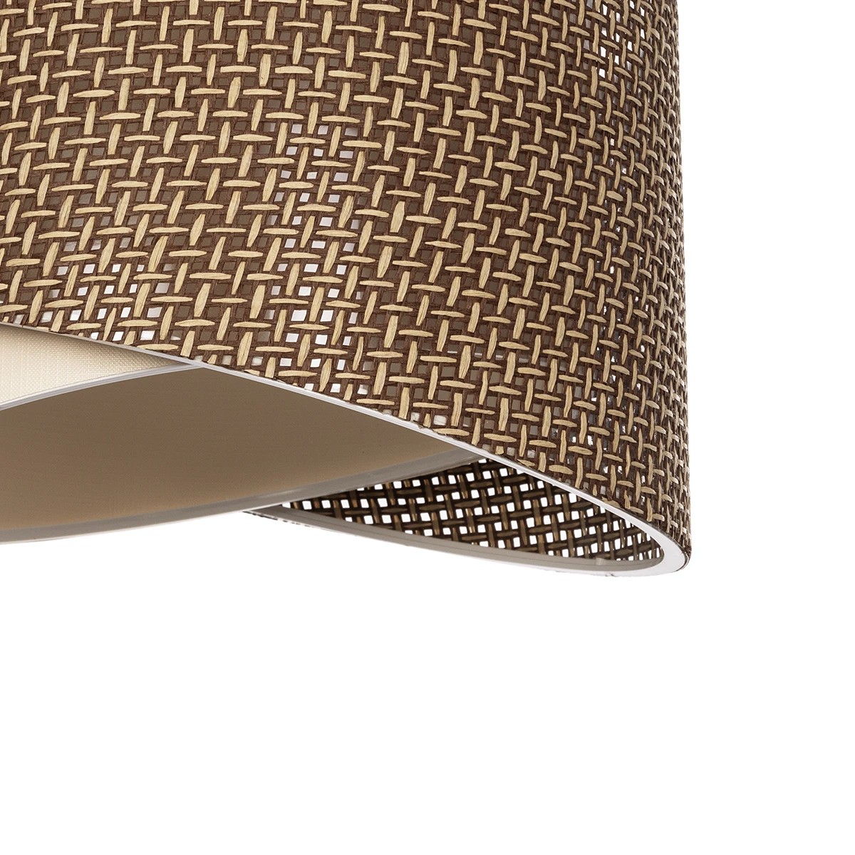 GLOBOSTAR® LILI 203-0177 Μοντέρνο Κρεμαστό Φωτιστικό Οροφής με Ντουί 1 x E27 AC 220-240V IP20 - Καφέ & Μπεζ - Μ30 x Π30 x Υ22cm 8 GLOBOSTAR® LILI 203-0177 Μοντέρνο Κρεμαστό Φωτιστικό Οροφής με Ντουί 1 x E27 AC 220-240V IP20 - Καφέ & Μπεζ - Μ30 x Π30 x Υ22cm - Image 7