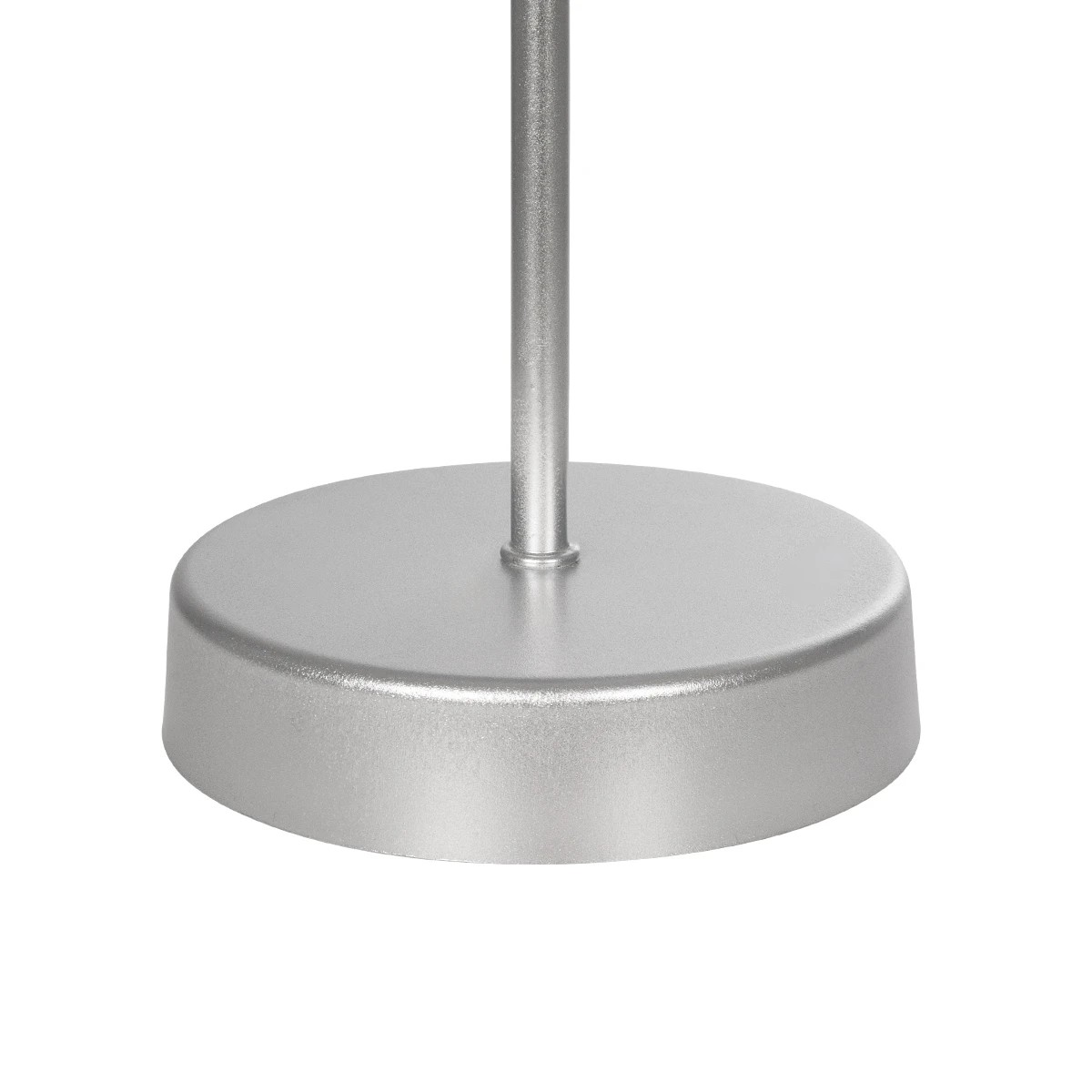 GloboStar® WIZ 203-0179 Μοντέρνο Επιτραπέζιο Φωτιστικό Πορτατίφ Μονόφωτο 1 x E27 IP20 Ασημί Μέταλλο με Γκρι Ύφασμα - Μ22 x Π22 x Υ36.5cm 7 GloboStar® WIZ 203-0179 Μοντέρνο Επιτραπέζιο Φωτιστικό Πορτατίφ Μονόφωτο 1 x E27 IP20 Ασημί Μέταλλο με Γκρι Ύφασμα - Μ22 x Π22 x Υ36.5cm - Image 6