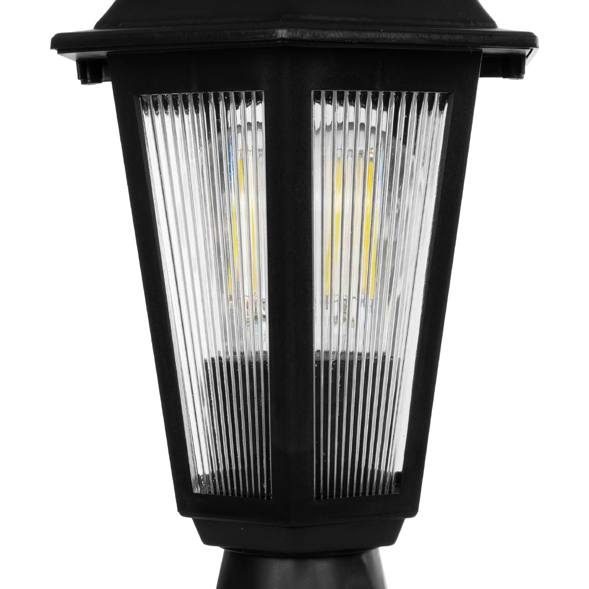 GloboStar® VITRO 203-0190 Vintage Επιδαπέδιο Φωτιστικό Φαναράκι Μονόφωτο 1 x E27 IP44 Μαύρο & Διάφανο Πλαστικό - Μ17 x Π17 x Υ40cm 7 GloboStar® VITRO 203-0190 Vintage Επιδαπέδιο Φωτιστικό Φαναράκι Μονόφωτο 1 x E27 IP44 Μαύρο & Διάφανο Πλαστικό - Μ17 x Π17 x Υ40cm - Image 6