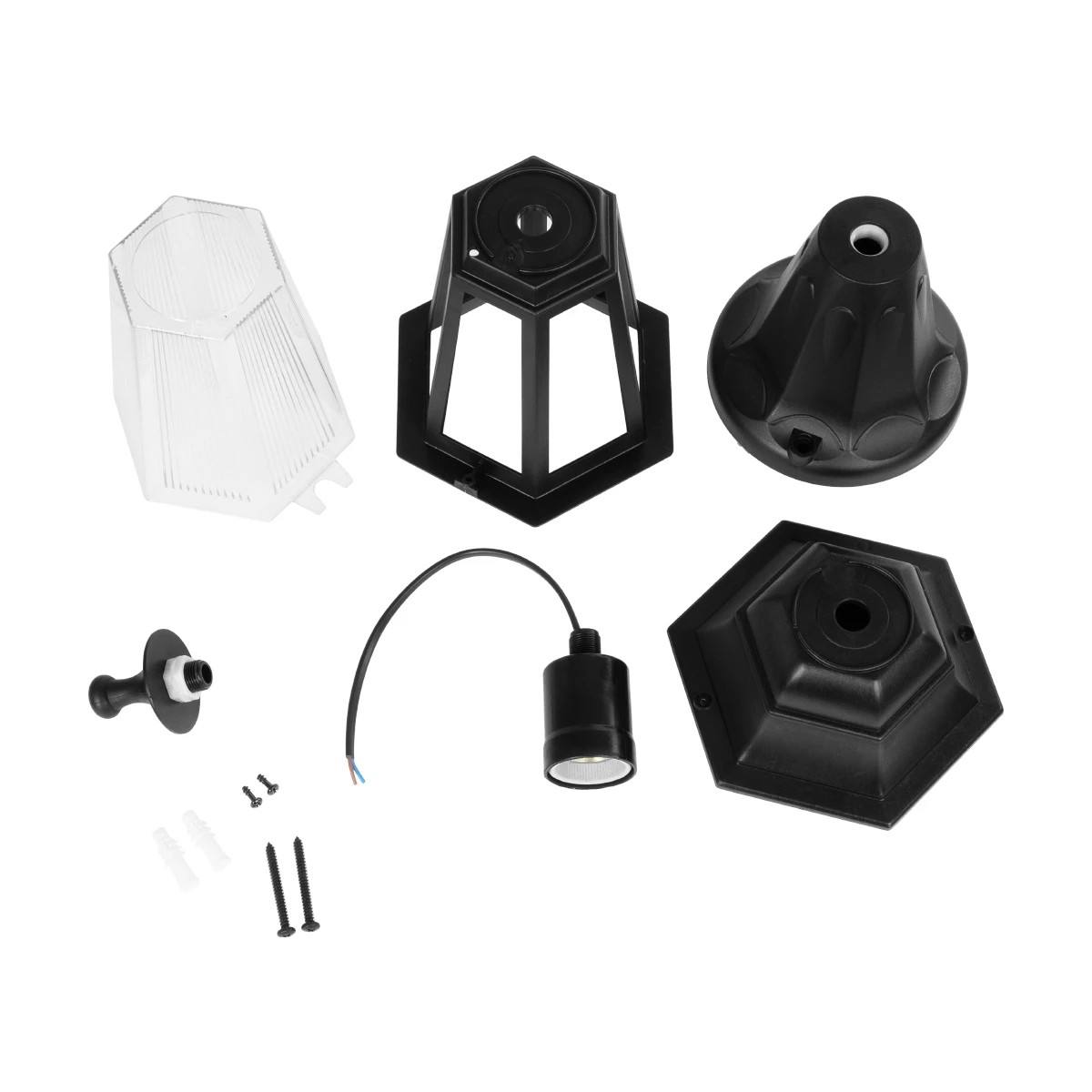 GloboStar® VITRO 203-0190 Vintage Επιδαπέδιο Φωτιστικό Φαναράκι Μονόφωτο 1 x E27 IP44 Μαύρο & Διάφανο Πλαστικό - Μ17 x Π17 x Υ40cm 9 GloboStar® VITRO 203-0190 Vintage Επιδαπέδιο Φωτιστικό Φαναράκι Μονόφωτο 1 x E27 IP44 Μαύρο & Διάφανο Πλαστικό - Μ17 x Π17 x Υ40cm - Image 8