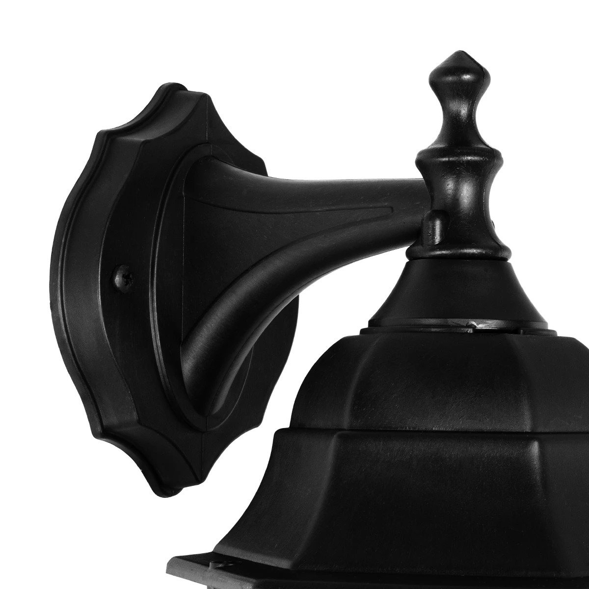 GloboStar® VITRO 203-0191 Vintage Επιτοίχιο Φωτιστικό Φαναράκι Μονόφωτο 1 x E27 IP44 Μαύρο Πλαστικό - Μ17 x Π20 x Υ36cm 6 GloboStar® VITRO 203-0191 Vintage Επιτοίχιο Φωτιστικό Φαναράκι Μονόφωτο 1 x E27 IP44 Μαύρο Πλαστικό - Μ17 x Π20 x Υ36cm - Image 5