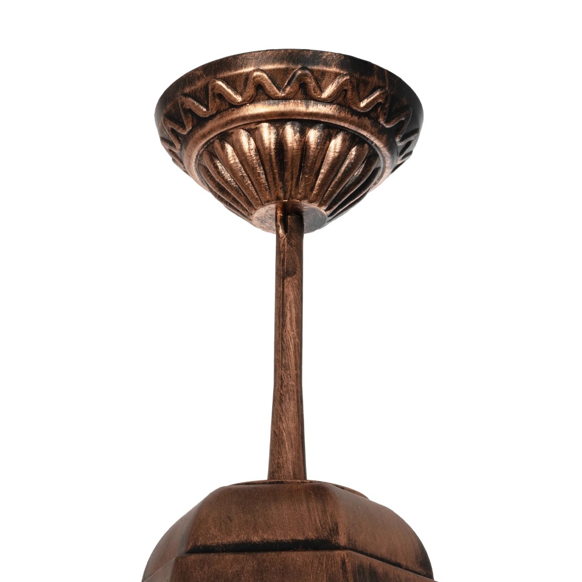 GloboStar® VITRO 203-0194 Vintage Κρεμαστό Φωτιστικό Φαναράκι Μονόφωτο 1 x E27 IP44 Χάλκινο Πλαστικό - Μ17 x Π17 x Υ28cm 6 GloboStar® VITRO 203-0194 Vintage Κρεμαστό Φωτιστικό Φαναράκι Μονόφωτο 1 x E27 IP44 Χάλκινο Πλαστικό - Μ17 x Π17 x Υ28cm - Image 5