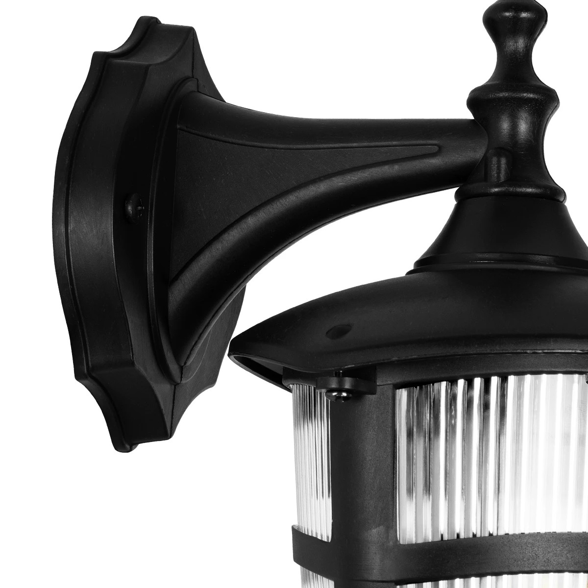 GloboStar® ZARDIN 203-0206 Vintage Επιτοίχιο Φωτιστικό Φαναράκι Μονόφωτο 1 x E27 IP44 Μαύρο Πλαστικό - Μ17 x Π22 x Υ30cm 6 GloboStar® ZARDIN 203-0206 Vintage Επιτοίχιο Φωτιστικό Φαναράκι Μονόφωτο 1 x E27 IP44 Μαύρο Πλαστικό - Μ17 x Π22 x Υ30cm - Image 5