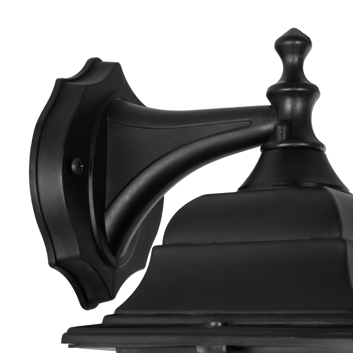 GloboStar® SOLME 203-0211 Vintage Επιτοίχιο Φωτιστικό Φαναράκι Μονόφωτο 1 x E27 IP44 Μαύρο Πλαστικό - Μ15 x Π20 x Υ35cm 6 GloboStar® SOLME 203-0211 Vintage Επιτοίχιο Φωτιστικό Φαναράκι Μονόφωτο 1 x E27 IP44 Μαύρο Πλαστικό - Μ15 x Π20 x Υ35cm - Image 5