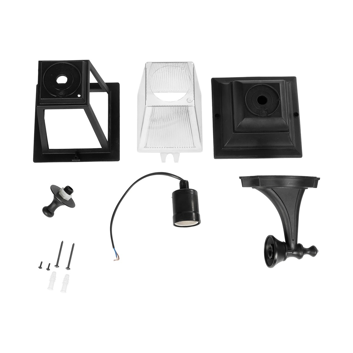 GloboStar® SOLME 203-0211 Vintage Επιτοίχιο Φωτιστικό Φαναράκι Μονόφωτο 1 x E27 IP44 Μαύρο Πλαστικό - Μ15 x Π20 x Υ35cm 8 GloboStar® SOLME 203-0211 Vintage Επιτοίχιο Φωτιστικό Φαναράκι Μονόφωτο 1 x E27 IP44 Μαύρο Πλαστικό - Μ15 x Π20 x Υ35cm - Image 7