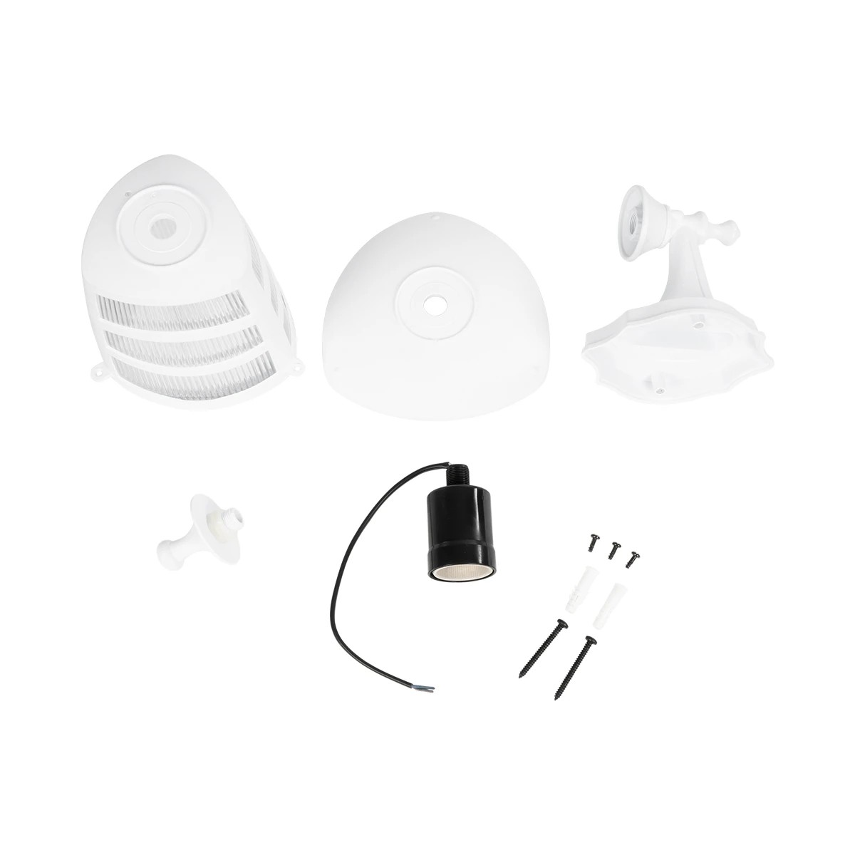 GloboStar® ZARDIN 203-0239 Vintage Επιτοίχιο Φωτιστικό Φαναράκι Μονόφωτο 1 x E27 IP44 Λευκό Πλαστικό - Μ17 x Π21 x Υ30cm 8 GloboStar® ZARDIN 203-0239 Vintage Επιτοίχιο Φωτιστικό Φαναράκι Μονόφωτο 1 x E27 IP44 Λευκό Πλαστικό - Μ17 x Π21 x Υ30cm - Image 7