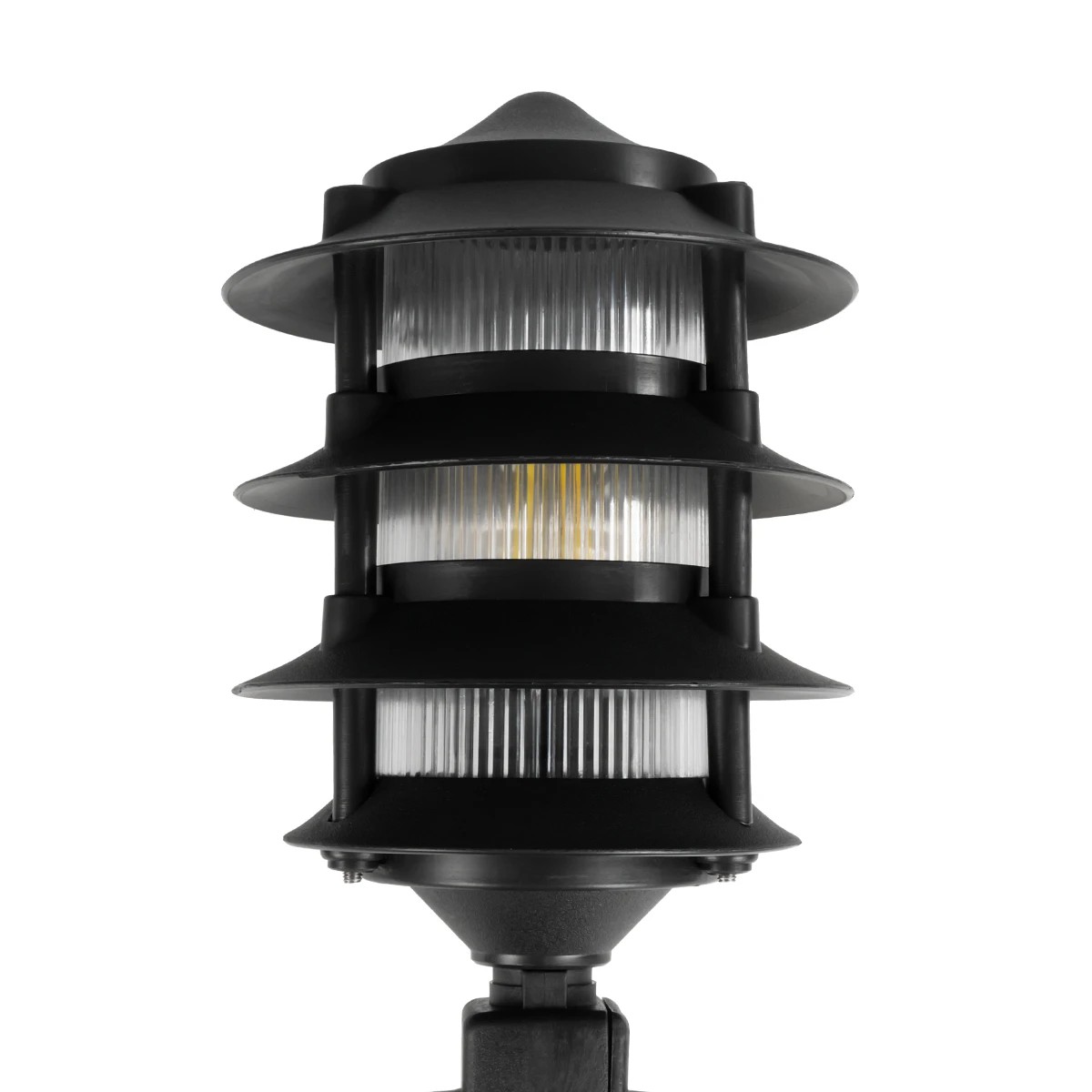 GloboStar® LANTERNA 203-0242 Μοντέρνο Καρφωτό Φωτιστικό Φαναράκι Μονόφωτο 1 x E27 IP44 Μαύρο & Διάφανο Πλαστικό - Μ16 x Π16 x Υ50cm 6 GloboStar® LANTERNA 203-0242 Μοντέρνο Καρφωτό Φωτιστικό Φαναράκι Μονόφωτο 1 x E27 IP44 Μαύρο & Διάφανο Πλαστικό - Μ16 x Π16 x Υ50cm - Image 5